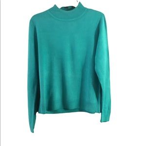 Laura Scott Mock Turtleneck Sweater